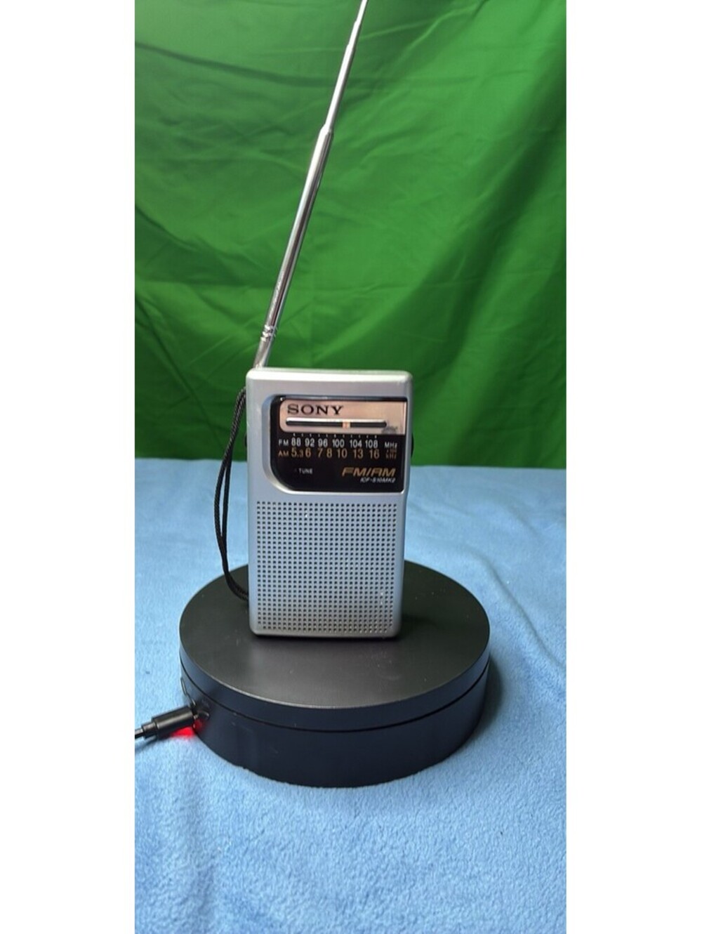 Sony ICF-S10MK2 Pocket Radio with Speaker - Silver